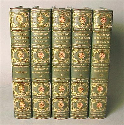 Lot 65 - [BINDING] READE, CHARLES Works Frontispieces...