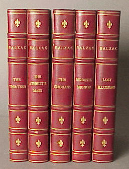 Lot 28 - [BINDING] BALZAC, HONORE DE Comedie Humaine...