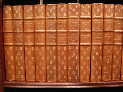 Lot 414 - [BINDING] GOLDSMITH, OLIVER Works 12 vols. 8vo,...