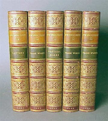 Lot 70 - [BINDING] SWINBURNE, ALGERNON CHARLES The...