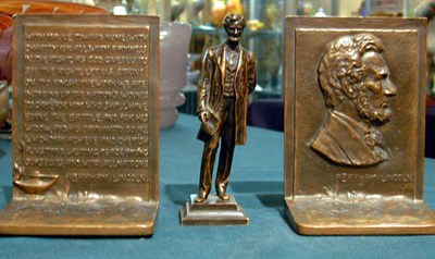 Lot 701 - Bronze Sculpture of Abraham Lincoln The...