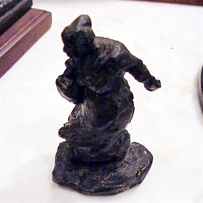 Lot 700 - Bronze Figure of a Woman The standing figure...