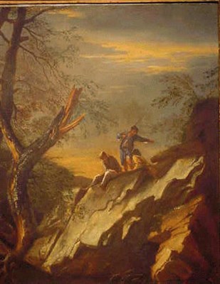 Lot 214 - Attributed to Salvatore Rosa BANDITTI IN A...