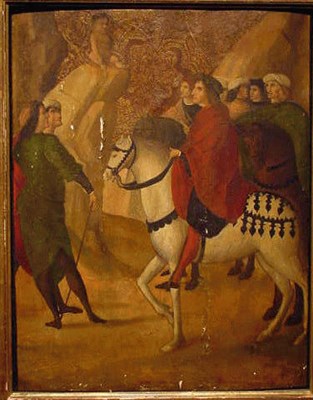 Lot 119 - Tamara Master Spanish, 15th century ST....
