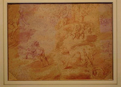 Lot 55 - Italian School 18th Century FALL OF PHAETON...