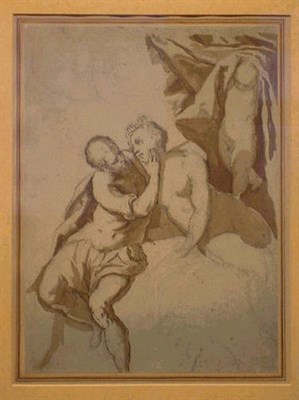 Lot 66 - Attributed to Jacopo Palma il Giovane MARS AND...