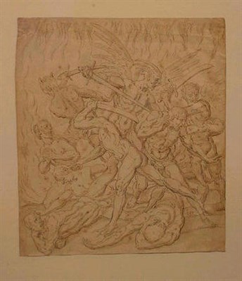 Lot 157 - Continental School 18th Century FURY OF HELL...