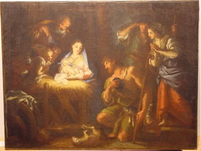 Lot 136 - Circle of Luca Giordano ADORATION OF THE...