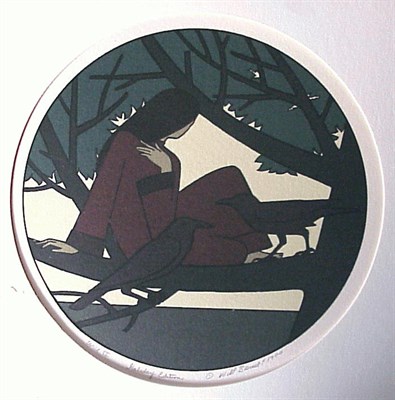 Lot 148 - Will Barnet CIRCE II Color lithograph, 1980,...