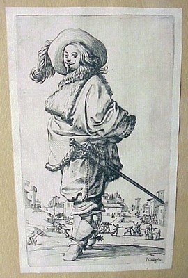 Lot 159 - Jacques Callot [COSTUME PORTRAITS] Group of...