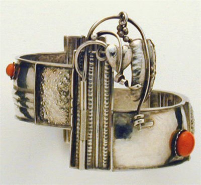 Lot 107 - Wiener Werkstatte Cuff Bracelet Attributed to...