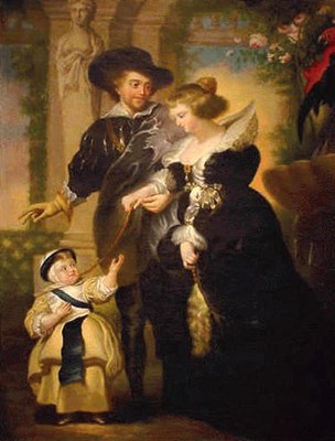 Lot 242 - After Peter Paul Rubens SELF PORTRAIT WITH...