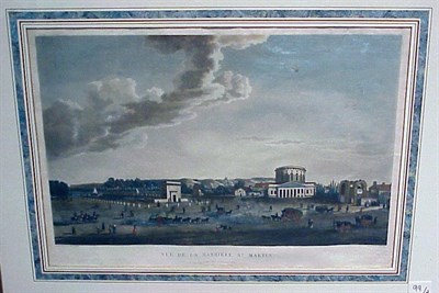 Lot 99 - Damame Demartrais VUE DE LA BARRIERE ST....