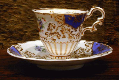 Lot 369 - Copeland and Garrett Porcelain Partial Tea and...