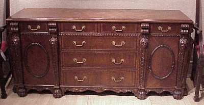 Lot 458 - Georgian Style Mahogany Sideboard