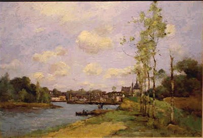 Lot 34 - Paul Desire Trouillebert French, 1829 - 1900...