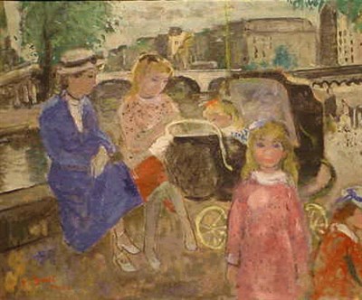 Lot 32 - Francois Gall French, 1912-1987 PARIS PARK...