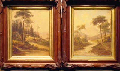 Lot 74 - Raimund Volanek Austrian, 1857 - 1924 COTTAGES...
