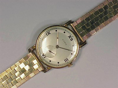Lot 367 - Gentleman's Gold Wristwatch 18 kt. yellow gold,...