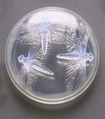 Lot 450 - Lalique Georgette Glass Powder Box In...