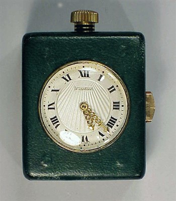 Lot 194 - Travel Clock The five minute repeater in green...