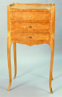 Lot 463 - Pair of Louis XV Style Parquetry-Inlaid...