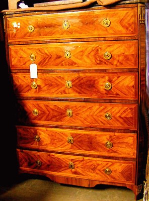 Lot 571 - Louis XVI Gilt-Bronze Mounted Kingwood Tall...