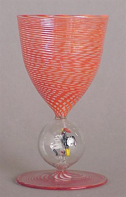 Lot 231 - Three Pairs of Bimini Werkstatte Glass Cordial...