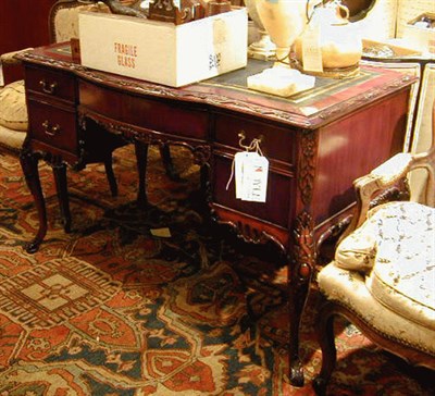 Lot 187 - Georgian Style Mahogany Writing Desk
