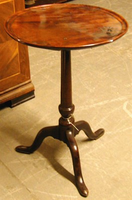 Lot 603 - George III Mahogany Tripod Side Table The...