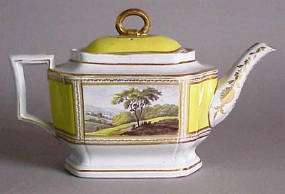 Lot 544 - English Porcelain Partial Tea Service Late...