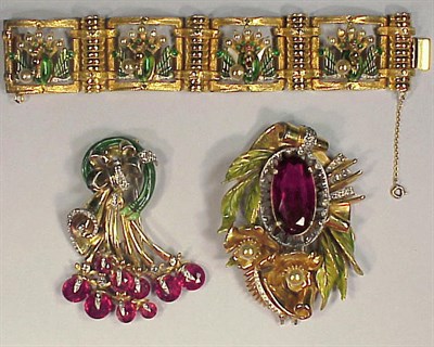 Lot 190 - Group of De Rosa Jewelry Comprising a bracelet...