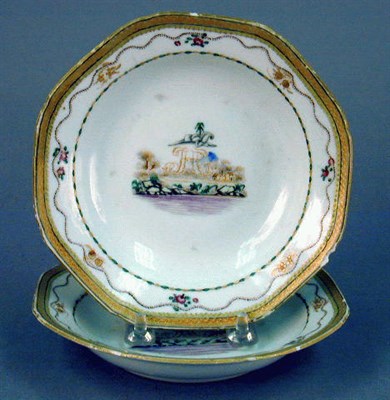 Lot 237 - Two Small Deep Dishes Diameter 6 1/8 inches...