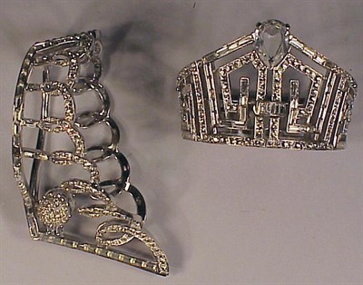 Lot 209 - Two Boucher Bracelets One white metal...
