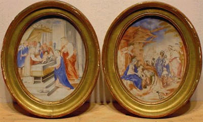Lot 32 - Attributed to Daniel Froschl ADORATION OF THE...