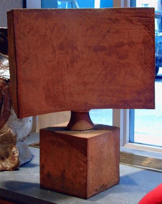 Lot 277 - Terra Cotta Sculpture Of geometric form....