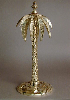 Lot 392 - Pair of Italian Sterling Silver Palm Tree Form...