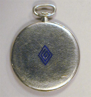 Lot 458 - Gentleman's Platinum Dress Pocket Watch The...