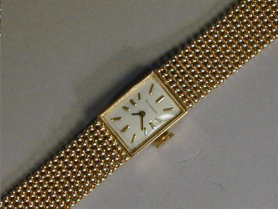 Lot 71 - Lady's Gold Wristwatch 14 kt. yellow gold, the...