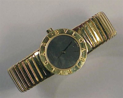 Lot 368 - Lady's Gold 'Tubogas' Wristwatch 18 kt. yellow...