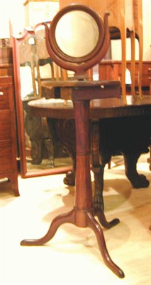 Lot 536 - Edwardian Mahogany Shaving Stand