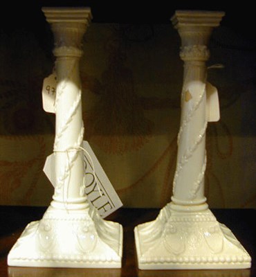 Lot 572 - Three Pairs of Royal Worcester Porcelain...