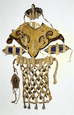 Lot 434 - Tibetan Bone Necromancer's Costume