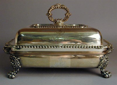 Lot 403 - Group of Three Sheffield Silver Plated Covered...