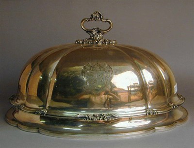Lot 410 - Sheffield Silver Plated Meat Cover