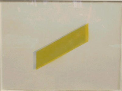 Lot 206 - Fred Sandback UNTITLED Two color lithographs,...