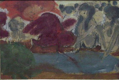 Lot 14 - Robert Beauchamp American, 1923-1995 WOMEN AT...
