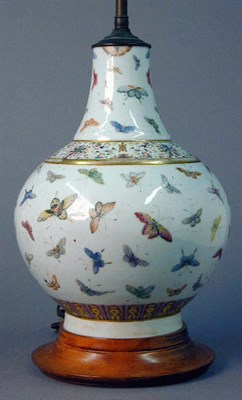 Lot 239 - Pair of Chinese Famille Rose Porcelain...