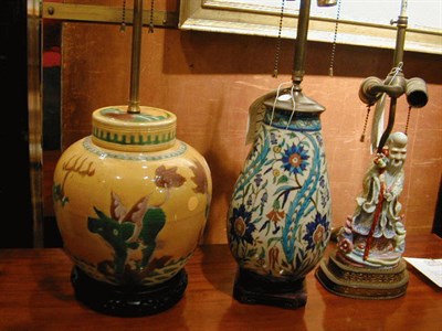 Lot 251 - Group of Three Lamps