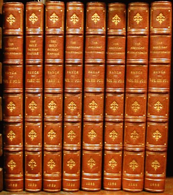 Lot 477 - [BINDING] BRYCE, JAMES LORD The American...
